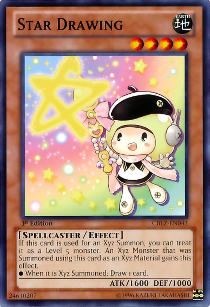 Star Drawing CBLZ-EN043 card from Cosmo Blazer