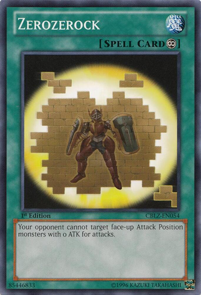 Zerozerock CBLZ-EN054 card from Cosmo Blazer