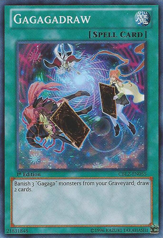Gagagadraw CBLZ-EN055 card from Cosmo Blazer
