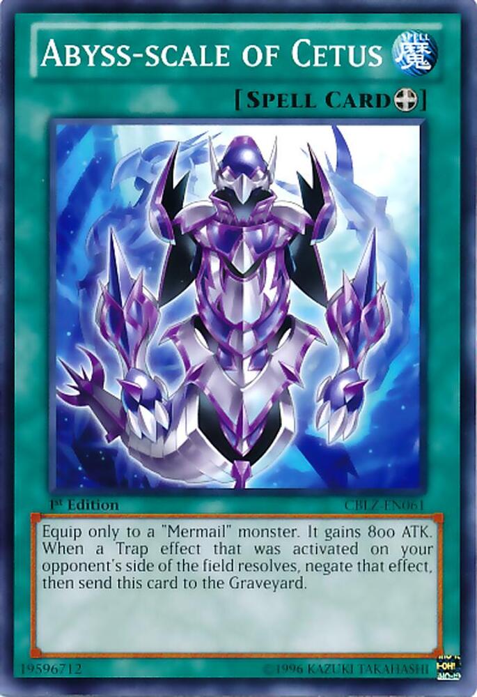 Abyss-scale of Cetus CBLZ-EN061 card from Cosmo Blazer