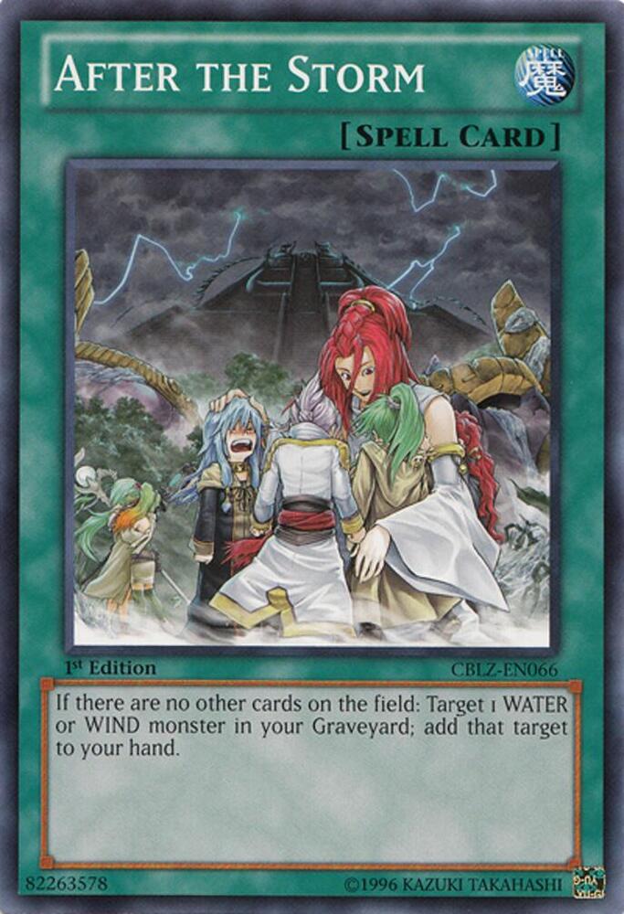 After the Storm CBLZ-EN066 card from Cosmo Blazer