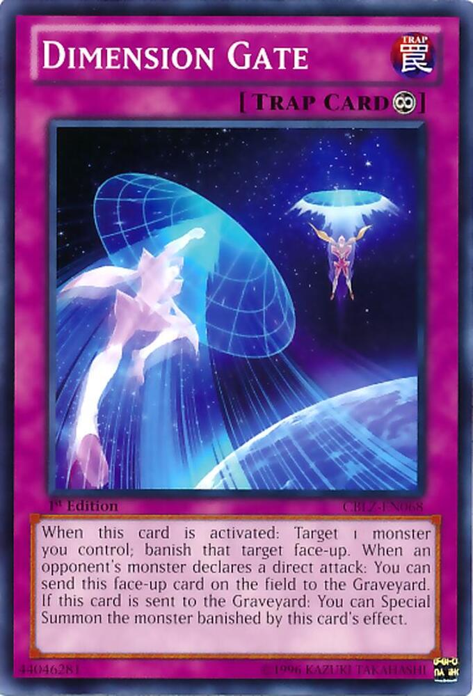 Dimension Gate CBLZ-EN068 card from Cosmo Blazer