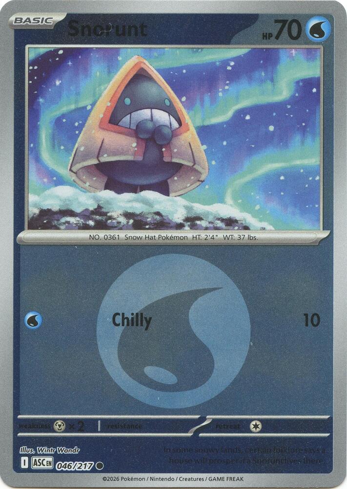 Snorunt (Energy Symbol Pattern) 046/217 card from ME: Ascended Heroes