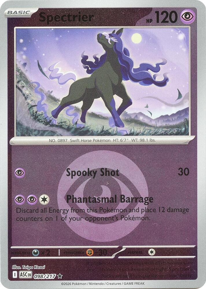 Spectrier (Energy Symbol Pattern) 098/217 card from ME: Ascended Heroes