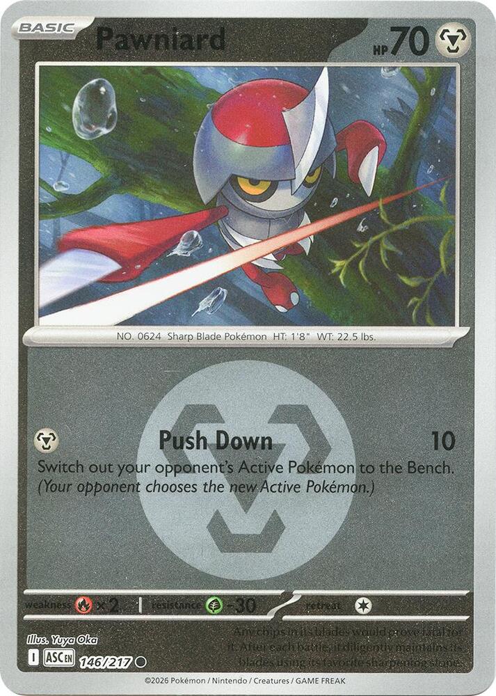 Pawniard (Energy Symbol Pattern) 146/217 card from ME: Ascended Heroes