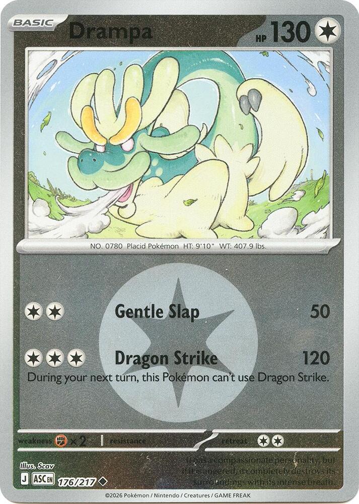 Drampa (Energy Symbol Pattern) 176/217 card from ME: Ascended Heroes