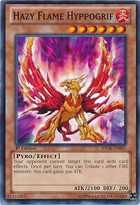 Hazy Flame Hyppogrif SDOK-EN007 card from Structure Deck: Onslaught of the Fire Kings