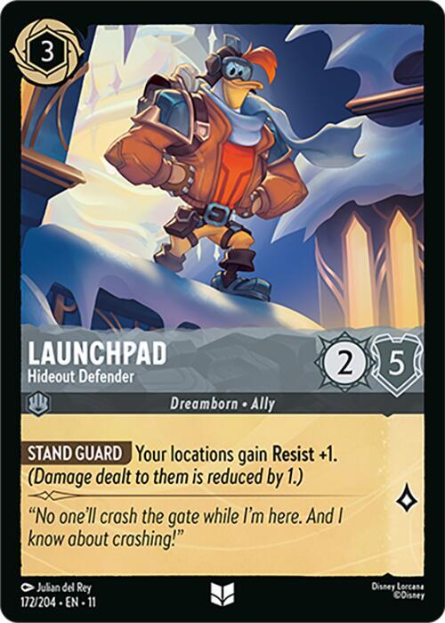 Launchpad - Hideout Defender 172/204 card from Winterspell