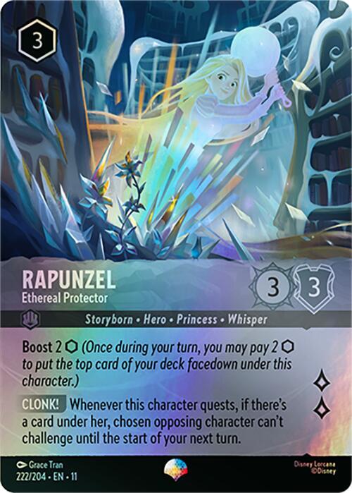 Rapunzel - Ethereal Protector (Epic) 222/204 card from Winterspell