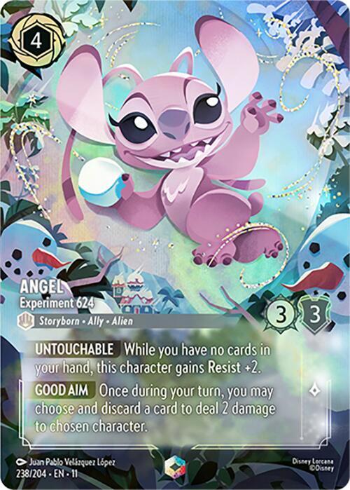 Angel - Experiment 624 (Enchanted) 238/204 card from Winterspell