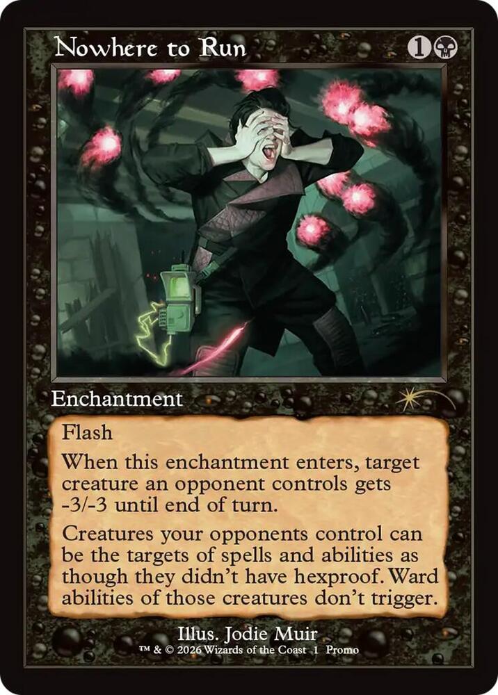 Nowhere to Run (Retro Frame) 1 card from WPN & Gateway Promos