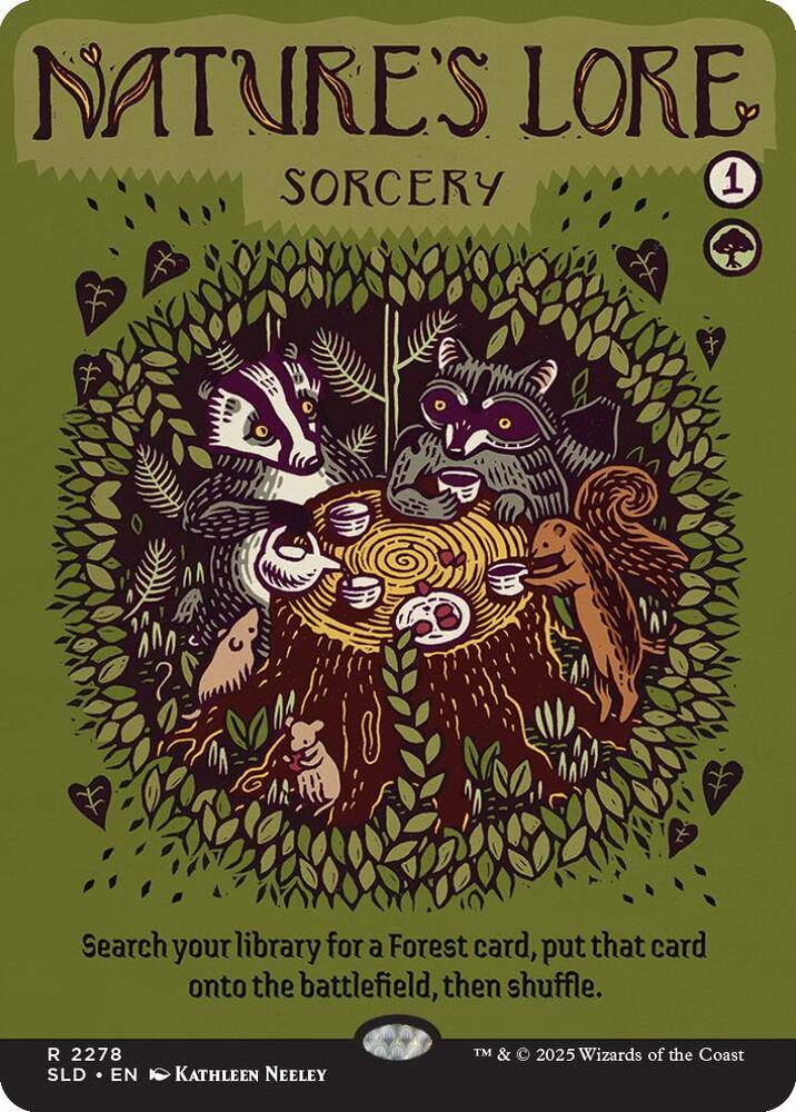 Nature's Lore 2278 card from Secret Lair Drop Series