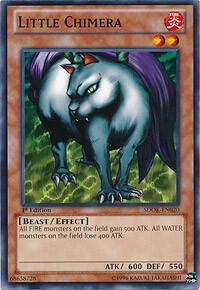 Little Chimera SDOK-EN020 card from Structure Deck: Onslaught of the Fire Kings