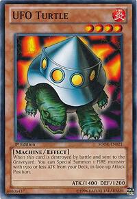 UFO Turtle SDOK-EN021 card from Structure Deck: Onslaught of the Fire Kings