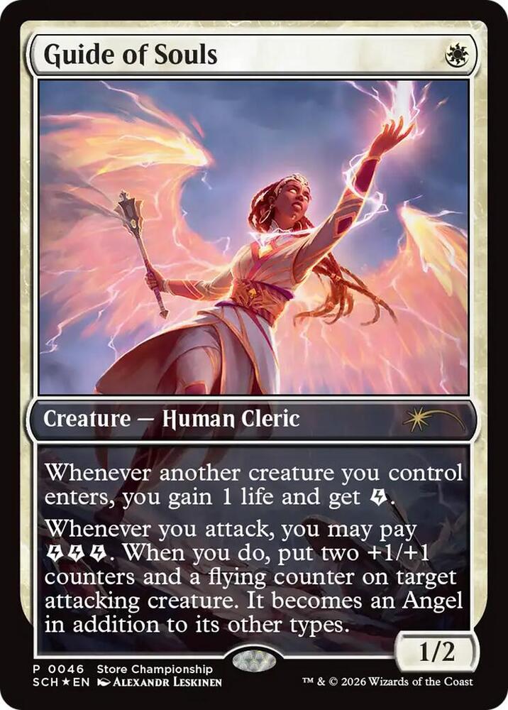 Guide of Souls 46 card from Game Day & Store Championship Promos