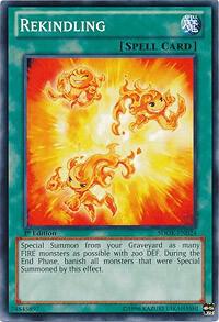 Rekindling SDOK-EN024 card from Structure Deck: Onslaught of the Fire Kings