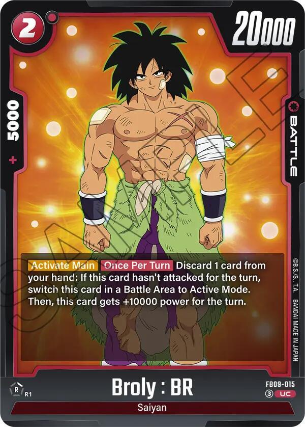 Broly : BR FB09-015 card from Dual Evolution