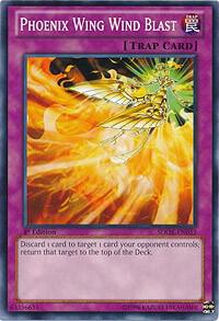 Phoenix Wing Wind Blast SDOK-EN033 card from Structure Deck: Onslaught of the Fire Kings