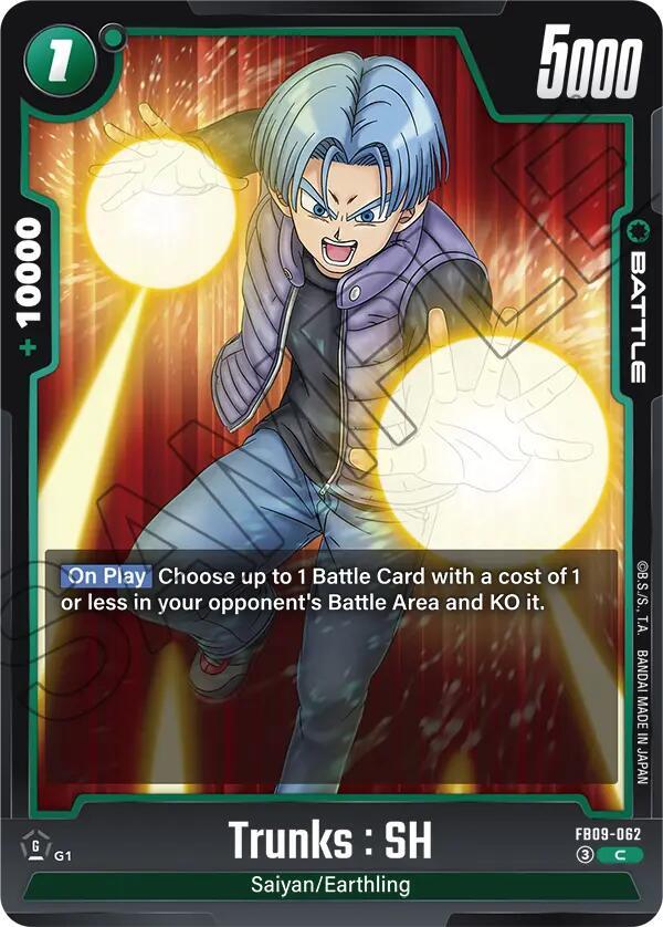 Trunks : SH FB09-062 card from Dual Evolution