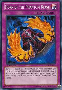 Horn of the Phantom Beast SDOK-EN034 card from Structure Deck: Onslaught of the Fire Kings