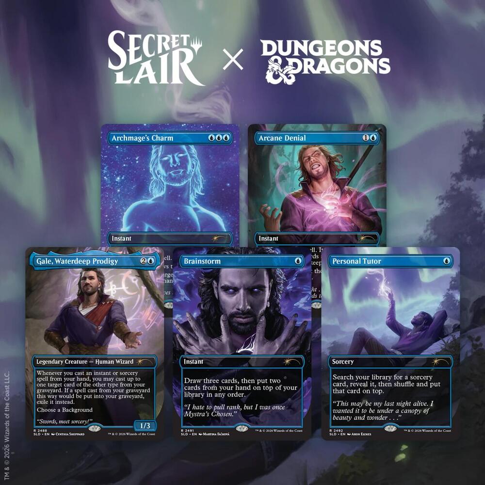 Secret Lair Drop: Secret Lair x Dungeons & Dragons: Gale’s Ambition - Non-Foil Edition card from Secret Lair Drop Series
