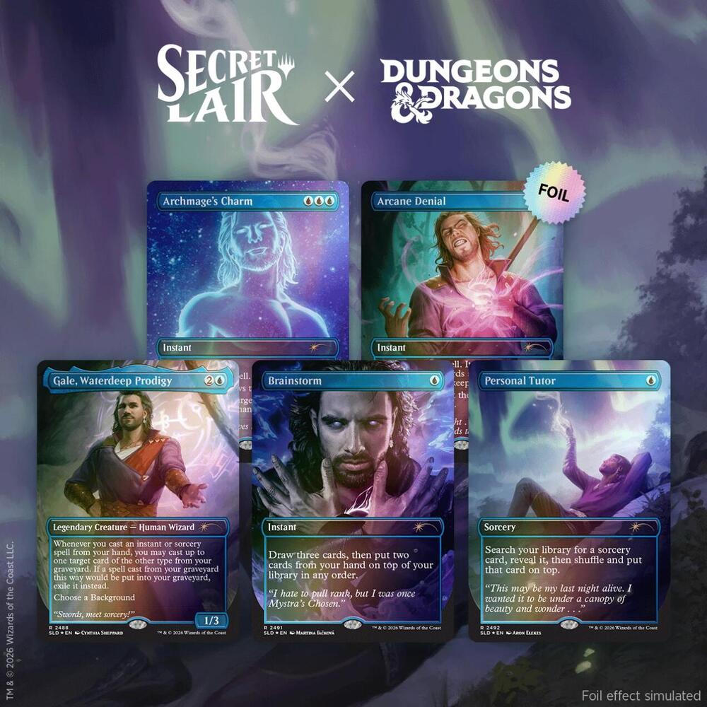 Secret Lair Drop: Secret Lair x Dungeons & Dragons: Gale’s Ambition - Foil Edition card from Secret Lair Drop Series