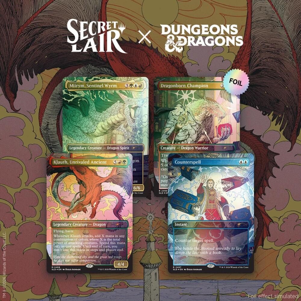 Secret Lair Drop: Secret Lair x Dungeons & Dragons: Whispers in Candlekeep - Foil Edition card from Secret Lair Drop Series