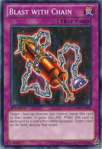 Blast with Chain SDOK-EN035 card from Structure Deck: Onslaught of the Fire Kings