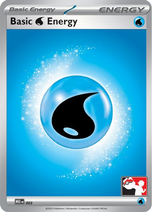 Basic Water Energy - MEE003 3 card from Prize Pack Series Cards