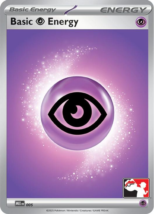Basic Psychic Energy - MEE005 5 card from Prize Pack Series Cards
