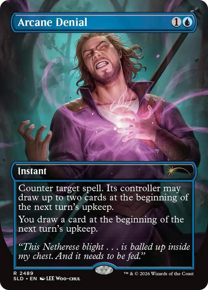 Arcane Denial 2489 card from Secret Lair Drop Series