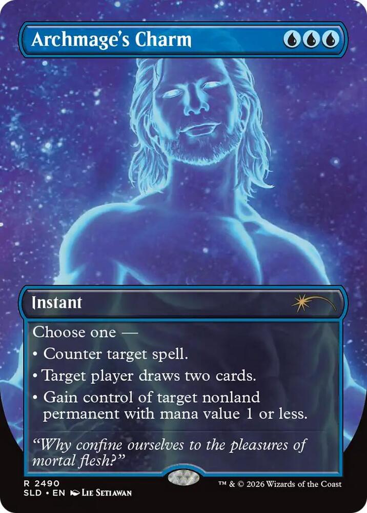Archmage's Charm 2490 card from Secret Lair Drop Series