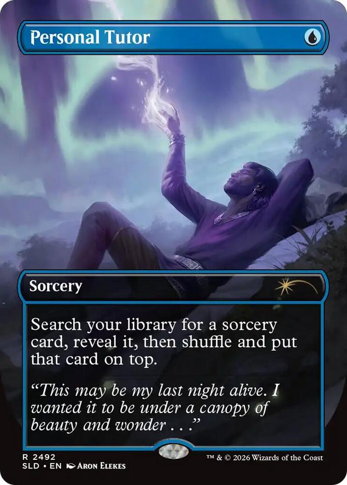 Personal Tutor 2492 card from Secret Lair Drop Series