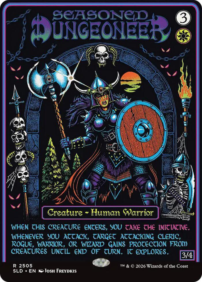 Seasoned Dungeoneer 2505 card from Secret Lair Drop Series