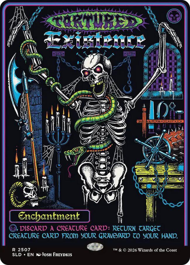 Tortured Existence 2507 card from Secret Lair Drop Series