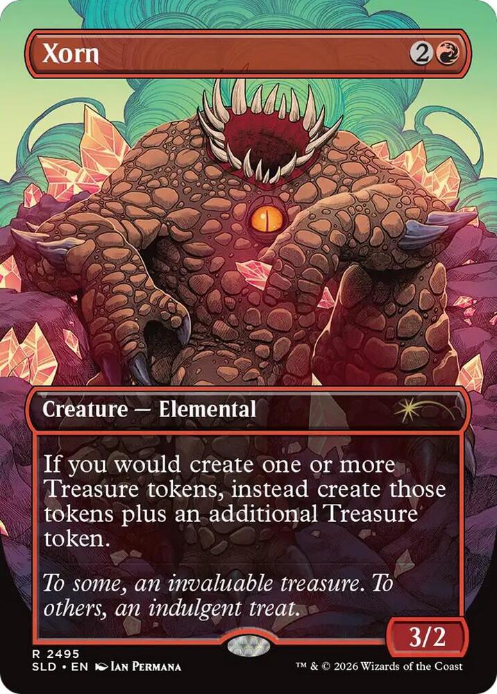 Xorn 2495 card from Secret Lair Drop Series
