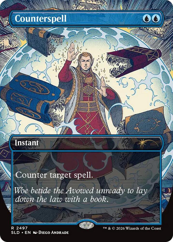 Counterspell 2497 card from Secret Lair Drop Series