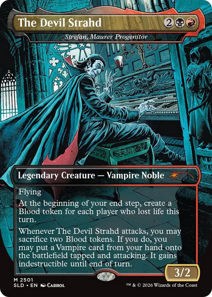 The Devil Strahd - Strefan, Maurer Progenitor 2501 card from Secret Lair Drop Series