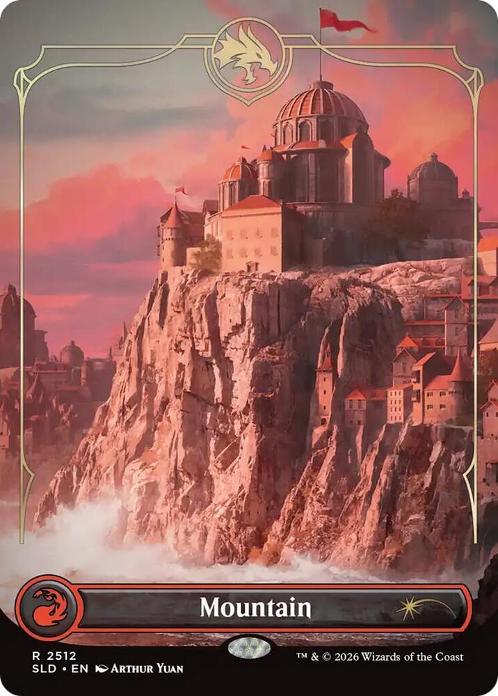Mountain 2512 card from Secret Lair Drop Series