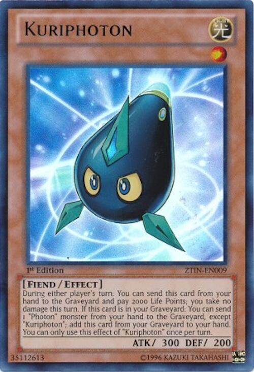 Kuriphoton ZTIN-EN009 card from 2013 Zexal Collection Tin
