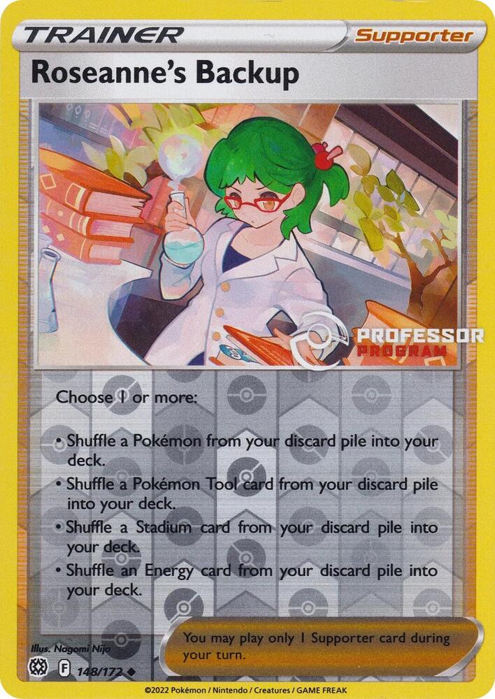 Roseanne's Backup 148/172 card from Professor Program Promos