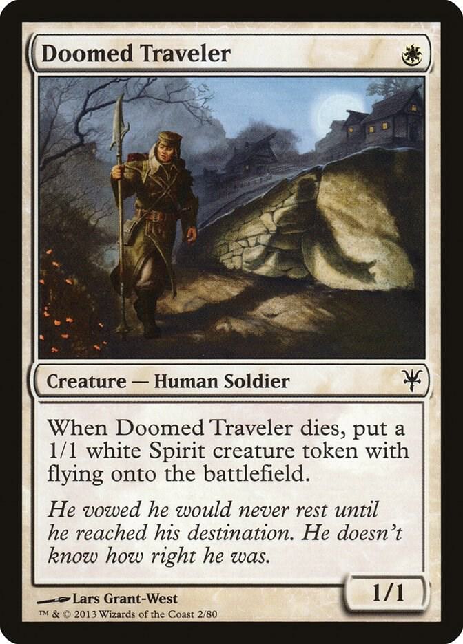 Doomed Traveler 2 card from Duel Decks: Sorin vs. Tibalt
