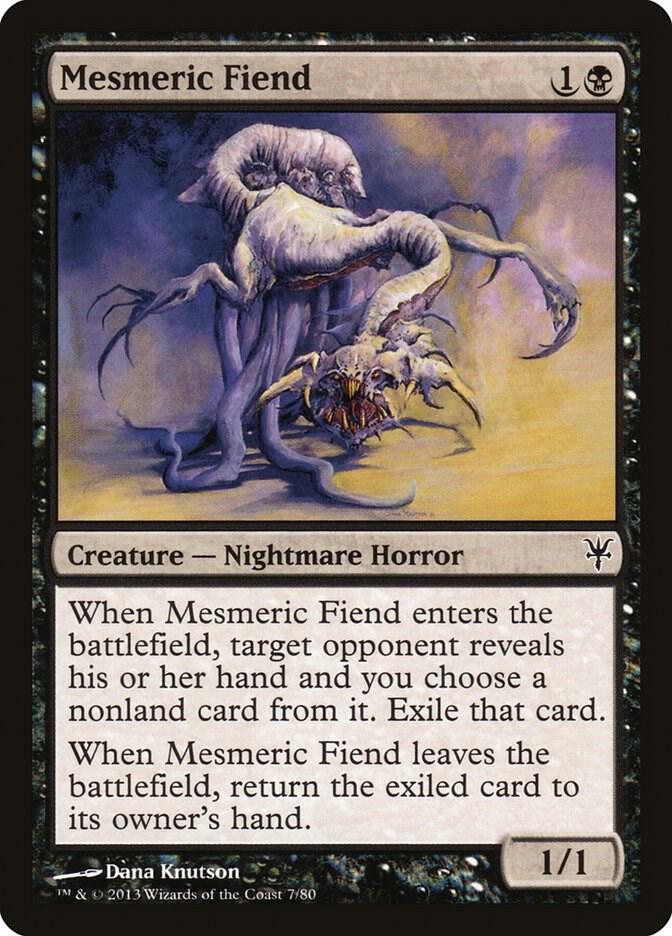 Mesmeric Fiend 7 card from Duel Decks: Sorin vs. Tibalt
