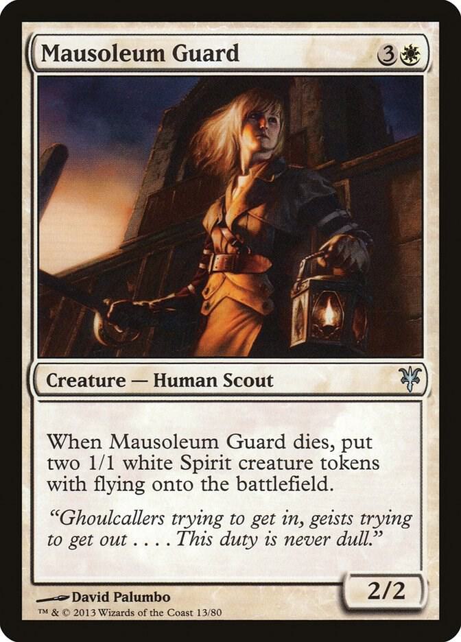 Mausoleum Guard 13 card from Duel Decks: Sorin vs. Tibalt