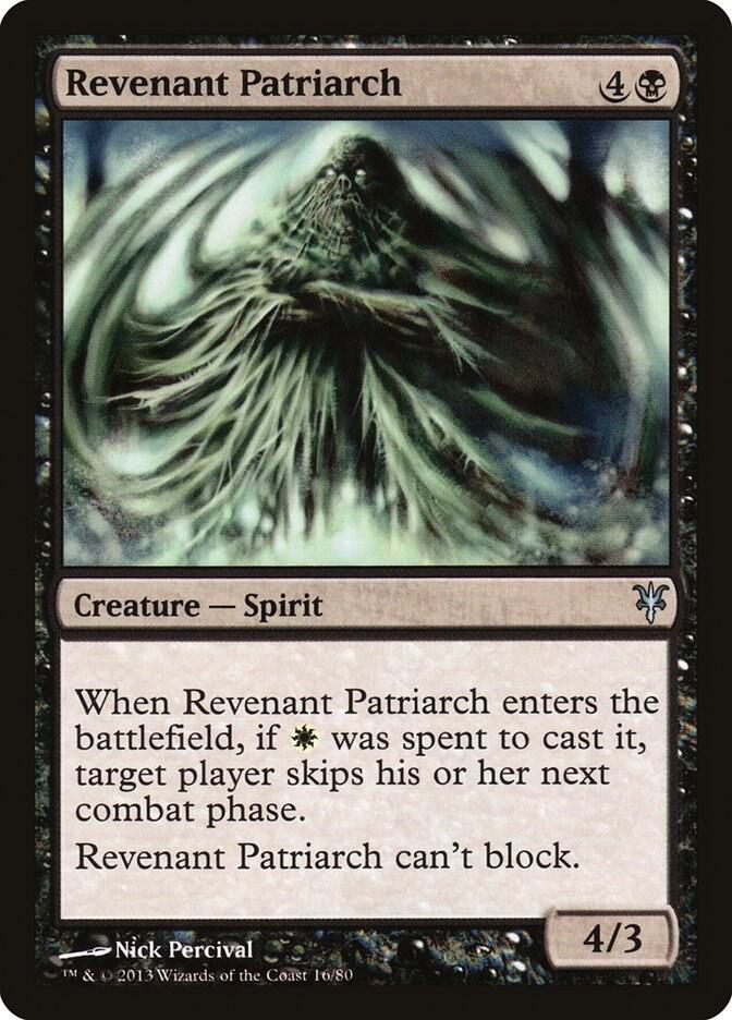 Revenant Patriarch 16 card from Duel Decks: Sorin vs. Tibalt