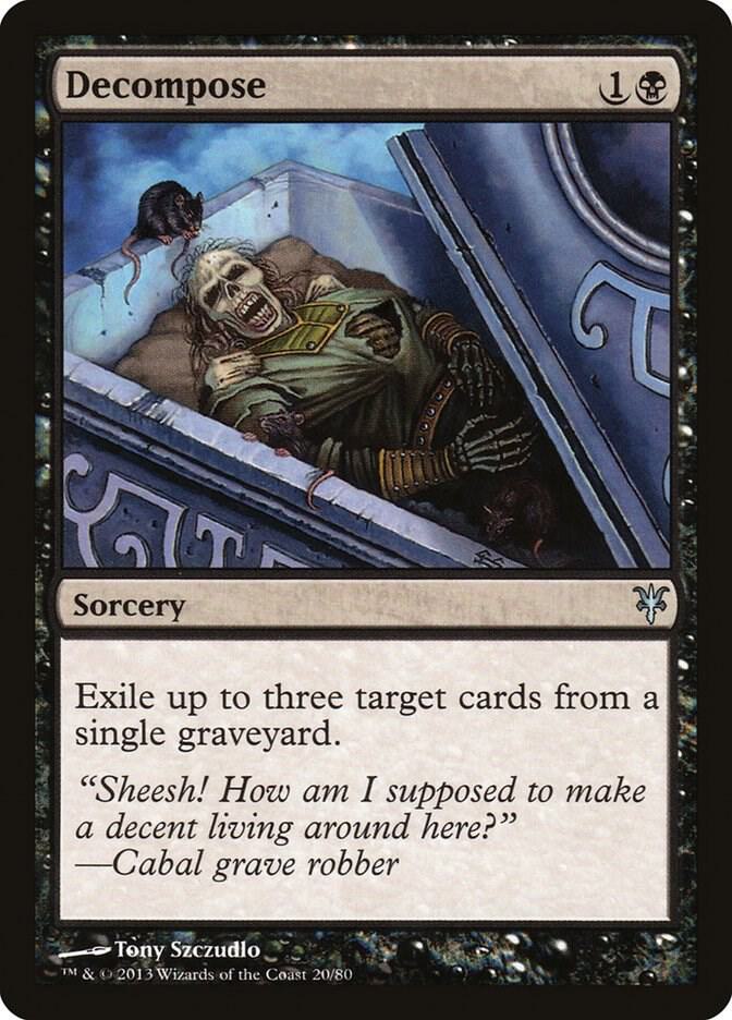 Decompose 20 card from Duel Decks: Sorin vs. Tibalt