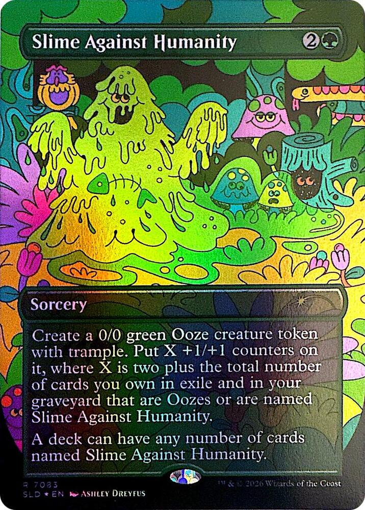 Slime Against Humanity 7083 card from Secret Lair Drop Series