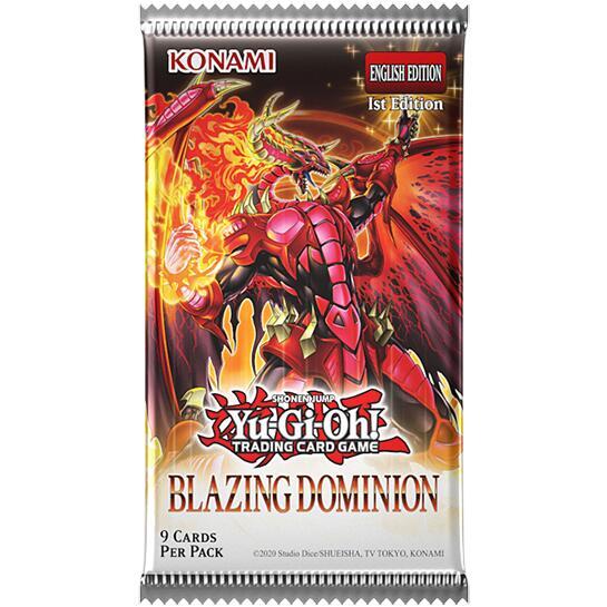 Blazing Dominion Booster Pack [1st Edition] card from Blazing Dominion