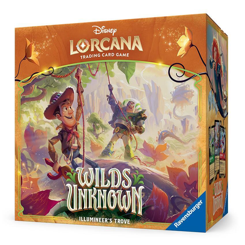 Disney Lorcana: Wilds Unknown Illumineer's Trove card from Wilds Unknown