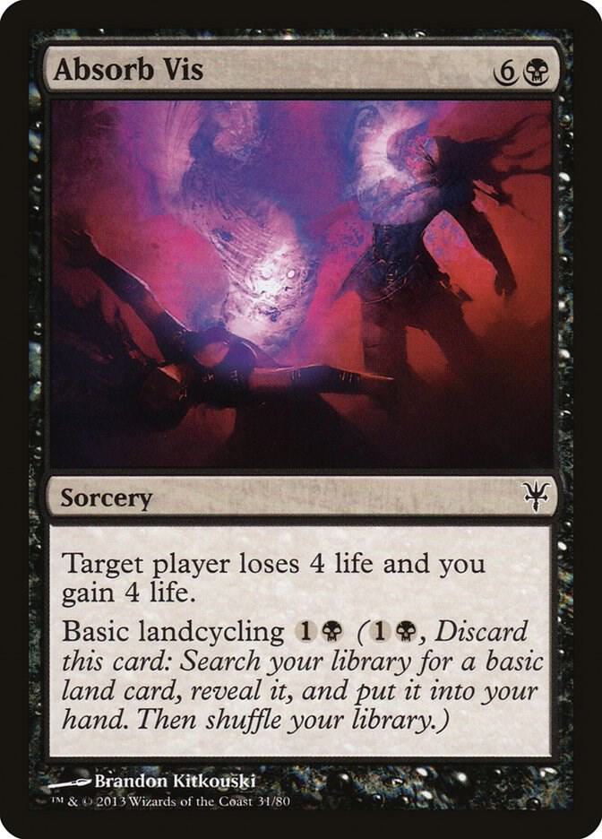 Absorb Vis 31 card from Duel Decks: Sorin vs. Tibalt